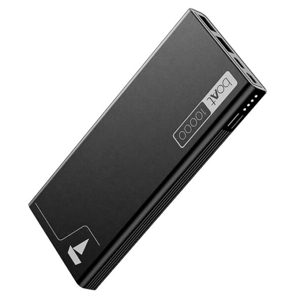 boAt Energyshroom PB300 Powerbank with 10000mAh Battery, 22.5w Fast Charging, (black)