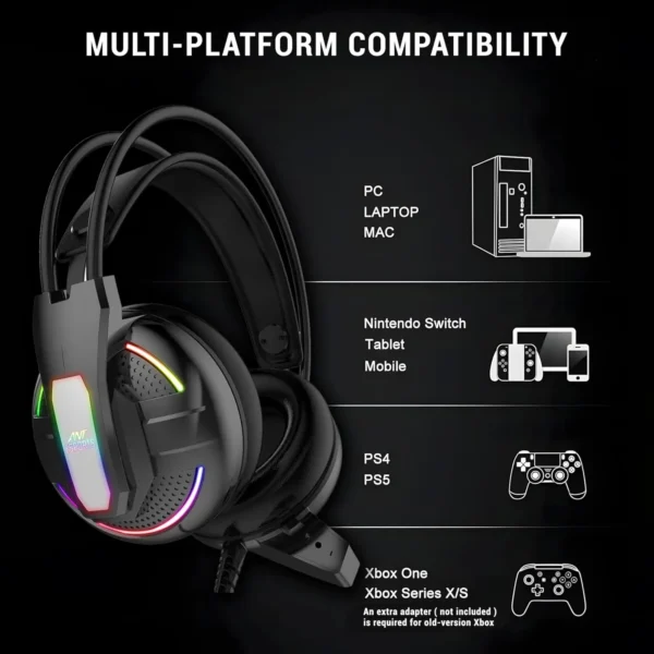 Ant Esports H525 Pro RGB Gaming Headset